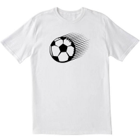 Soccer Rush Football N1 White T shirt