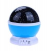 Rotating Night Light Blue Photo