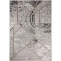 Kristal Carpets Star Modern Grey Mount Rug