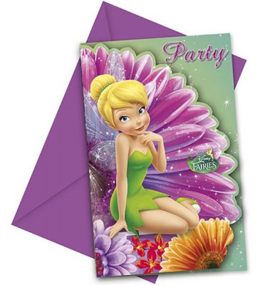 Photo of Disney Fairies Magic Invitations & Envelopes