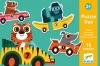 Djeco Duo Puzzle - Racing Cars Photo