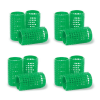36 Piece Large Green Hair Curler Set Rollers with Pins Photo