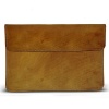 DoringBoom 11" Genuine Leather Laptop Sleeve - Square flap Photo