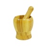 Bamboo Spice Mortar and Pestle Photo