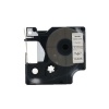 PUTY Compatible Dymo TT2-DD53710 Black on Clear 24mm Label Tape Photo