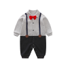 Kittikin - Red Bow Baby Boy Onesie Photo
