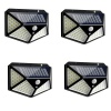 4 piecesS 114 LED Outdoor Solar Wall Lamp-SH-114 Photo