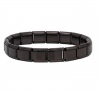 Abitoffaith 9mm 18 Link Black Italian Charm Bracelet Photo