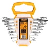 Ingco - Double Open End Spanner Set - 8 piece Photo