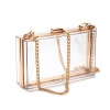 Clear Purse Acrylic Box Evening Clutch Bag Shoulder Handbag for Women Photo