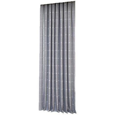 Photo of Matoc Designs Matoc Readymade Curtain 500cmWx250cmH -Block Design -Taped -Lined -Grey