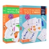 Mideer Write & Wipe Cards: Simple Words & Addition Bundle Photo