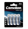 Camelion FR6-BP4 AA=Size Battery 1.5V Lithium Iron 4/Pack Photo