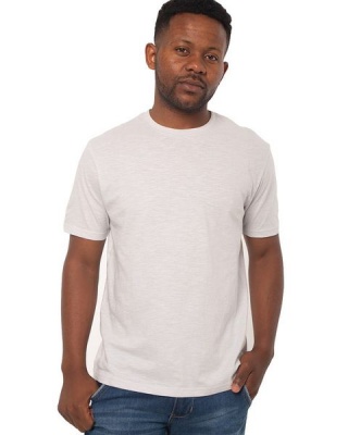 Photo of Restless Slub Yarn Grey T-Shirt