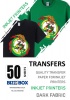 Bulk Inkjet Dark Transfer Paper Photo
