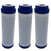Water Time 10" Granular Activated Carbon GAC Water Filter Cartridge - Set of 3 Photo