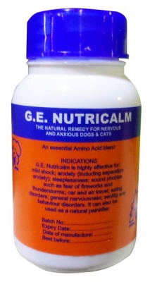 GE Nutricalm capsules 100 Tablets For Dogs Cats