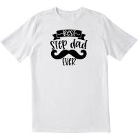 Best Step Dad Ever Fathers DayChristmas T shirt