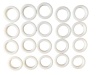 JOST white Plastic grommet rings Photo