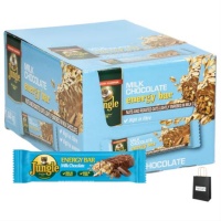 Jungle Energy Bars Box of 30 x 48g Milk Chocolate Gift Bag Natan