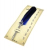 JD Vintage Feather Writing Calligraphy Fountain Pen Photo