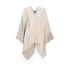 Quiz Ladies Pink Check Cape - Pink Photo