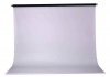 PVC Vinyl Backdrop white and black Color with aluminum pole 3.2x6M Photo