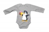 Ice-Cream Penguin - LS - Baby Grow Photo