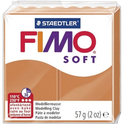 Photo of Staedtler Mod. clay Fimo soft cognac 57g