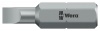 Wera Hex Bit Slotted 1/4" Drive 0.5 mm x 3 mm x 25 mm Photo