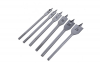 6 Piece Paddle Flat Wood Boring Drill Bit Set Photo