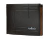 Baellerry Men's Hamilton PU BiFold Wallet Black Photo
