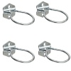 HEARTDECO Steel Pegboard Accessories - 4 piecess Loop Ring Hook Photo