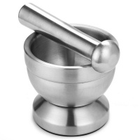 Classic Stainless Steel Mortar And Pestle 304