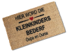 Kleinkinders Natural Coir Personalized / Custom Branded Welcome Doormat Photo