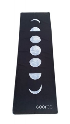 Photo of Gooroo Premium Yoga Fitness Towel | Moon Phases