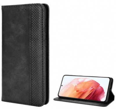 Photo of Tuff Luv TUFF-LUV Folio case & Sand for Samsung Galaxy S21 Plus - Black