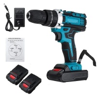3 in 1 48V Cordless Drill Electric Screwdriver Drill With 2 Battery