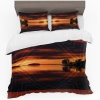 Print with Passion Art Deco Sunset Duvet Cover Set Photo