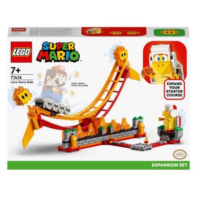 LEGO ® Super Mario™ Lava Wave Ride Expansion Set 71416 Building Toy Set
