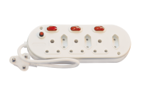 Pick n Pay 6 Way Multiplug with 05m Cord Individual Switch Control