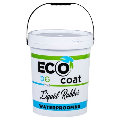 Photo of DuGill Manufacturing Rubber Waterproofing EcoCoat Liquid Rubber Sky Grey