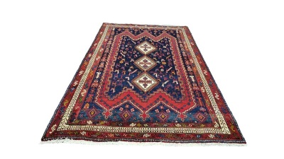 Photo of Heerat Carpets Very Fine Persian Afshar Carpet 228cm x 156cm Hand Knotted