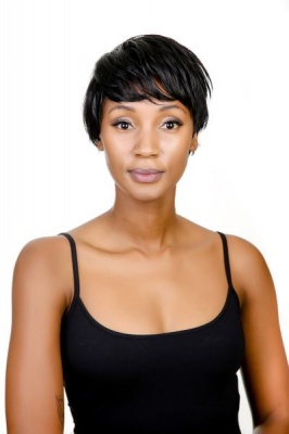 Photo of Magic Short Size Beautiful Synthetic Hair Afro Curl Wig HE Silvia 1B