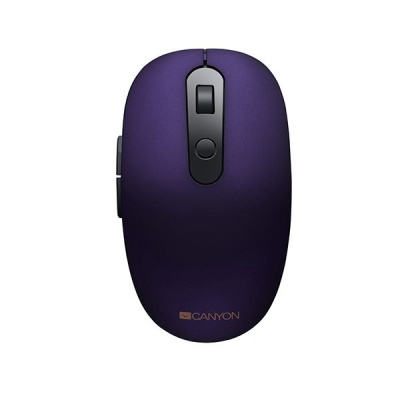 Photo of Canyon Slim Wireless Bluetooth Mouse Dual Mode 6 Button - Violet