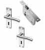 QS Coupe Namsos 3 Lever Lockset SS Photo