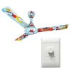 Fantoosh Ceiling Fan Robbie Rabby 1200mm Photo