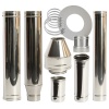 Hydrofire 130mm Flue Kit – Suitable for Closed Combustion Fireplaces Photo