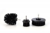 Sigma - 3 Piece Hard Drill Brush Set - Black Photo