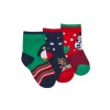 Babies Christmas Character Socks - 3 Pack Photo